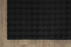 CAMILSON Modern Black Non Slip Door Mat Rug 2x3 Ultra Soft High Pile Entryway - Image 4