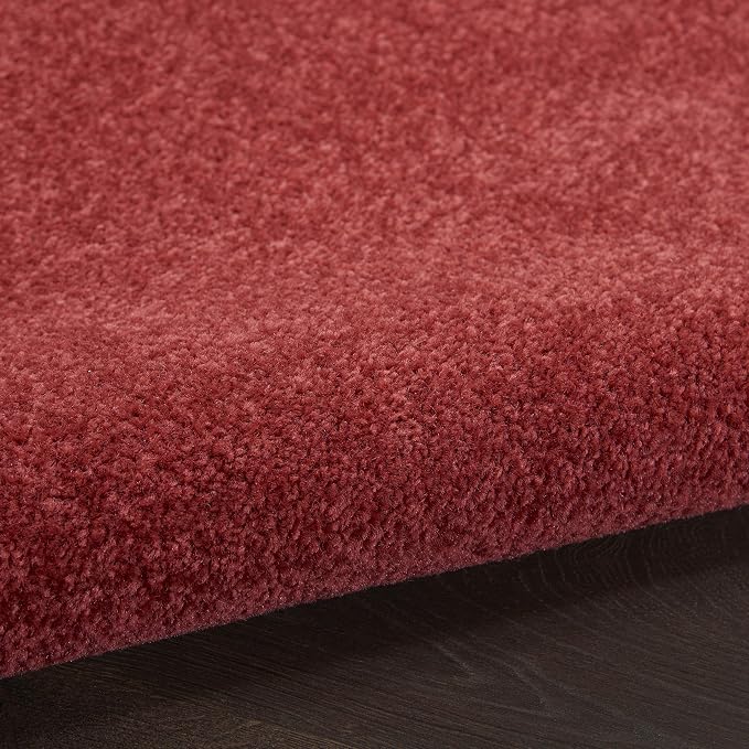 Nourison Home Nourison Essentials Brick Red 2'2" x 16' Area Rug - Image 7