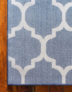 Rugs.com Lattice Collection Rug – 3' x 5' Dark Blue Medium Rug Perfect - Image 7