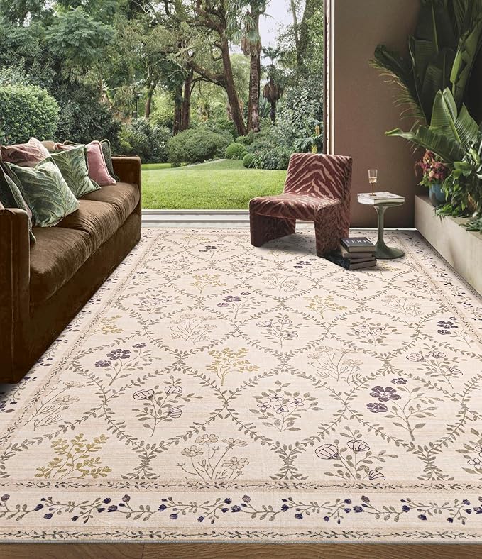 YIHOUSE 6x9 Washable Rug for Bedroom, Girls Dorm - Image 9