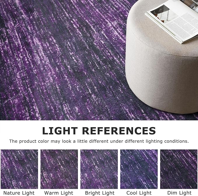3x5 Modern Abstract Area Rug for Entryway, Low-Pile Door Mat Indoor for Living - Image 4