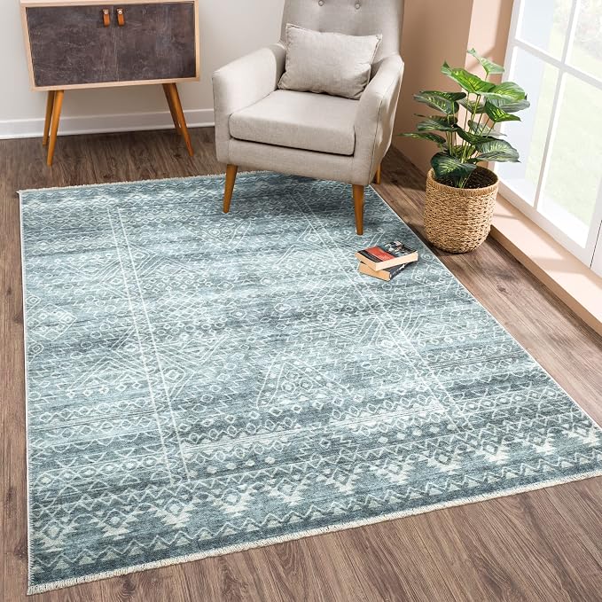 Bloom Rugs Caria Washable Non-Slip 9x12 Rug by BloomRugs