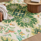 Phantoscope Washable Area Rug 4'x6' Non-Slip, Vintage Boho Rugs - Image 5