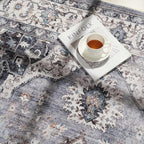 Rugcomf Vintage Medallion Rugs for Entryway 2'x3' - Image 7