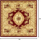 Unique Loom Versailles Collection Area Rug - Image 3