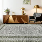 GarveeHome 10x13 Large Washable Geometric Area Rug Non Slip Non Shedding Floor - Image 2