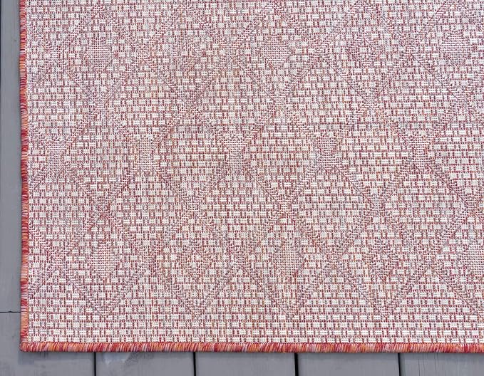 Unique Loom Outdoor Trellis Collection Area Rug - Image 9