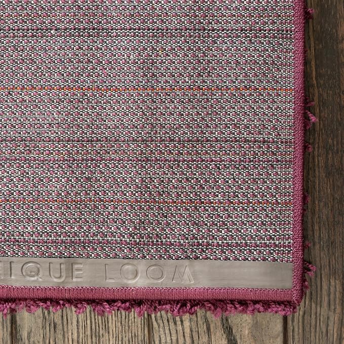 Unique Loom Solid Shag Collection Area Rug - Image 8