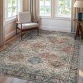 Bavni 3x5 Area Rugs for Living Room, Machine Washable Rug Non Slip, Vintage by BAVNI