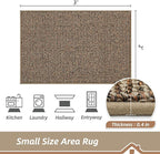 BEQHAUSE 2x3 Entryway Rug Indoor Door Mat Non-Slip Washable, Hallway Rugs - Image 2