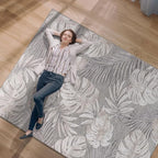 CAMILSON Indoor Outdoor Rug, Easy-Cleaning Non-Shedding Living Room, Garden and - Image 9