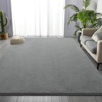 Area Rugs for Living Room Bedroom, 4 x 6 Ft Non-Slip Modern Area Rug, Soft - Image 2