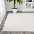 Eyely UES100T-5 Supersoft Haze Solid Low-Pile Indoor Area Rug - Image 4