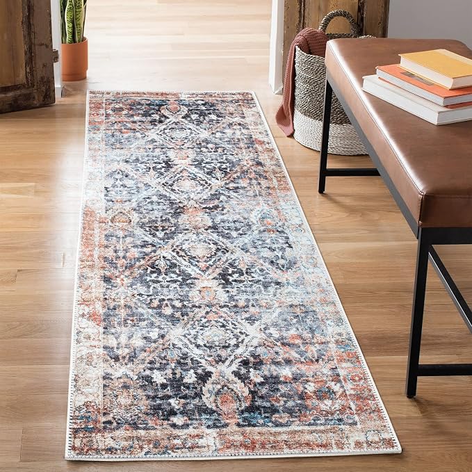 Bloom Rugs Washable Non-Slip 7 ft Runner by BloomRugs