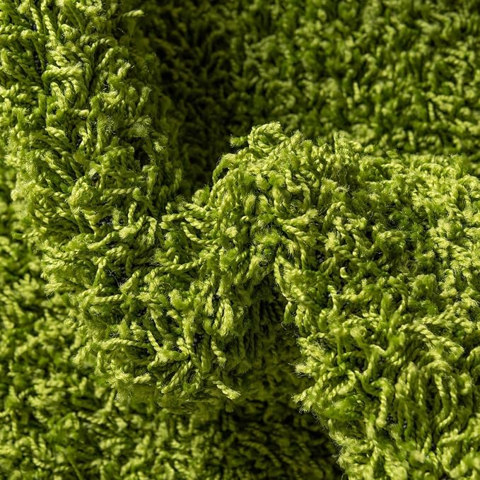 Unique Loom Solid Shag Collection Area Rug - Image 7