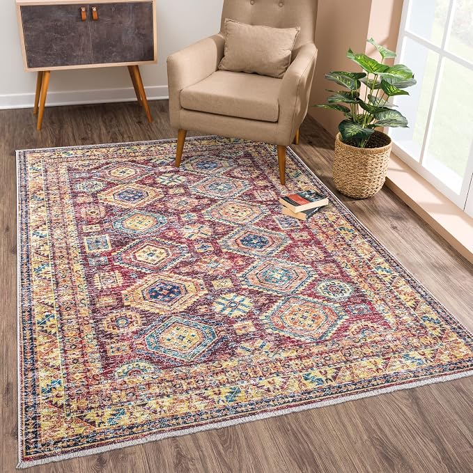 Bloom Rugs Caria Washable Non-Slip 8x10 Rug by BloomRugs