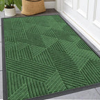 Kitinjoy Front Door Mat Outside Entrance, Sturdy Natural Dirt Trapper, Heavy by Kitinjoy