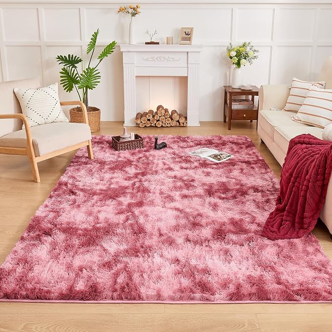 Andency 6x9 Area Rugs, Large Shag Fluffy Soft Shaggy Rugs - Image 9