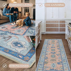 Fame Living Modern Oushak Rug, Large Area Rugs - Image 4