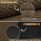 jxgzyy Door Mat, Dirt Trapper Indoor/Outdoor Floor Mats - Image 4