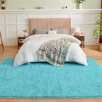 Andency 6x9 Area Rugs Blue, Large Shag Fluffy Soft Shaggy Rugs - Image 7