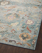 Loloi Margot Collection MAT-06 Denim/Multi 2'-3" x 3'-9" Accent Rug feat. - Image 9