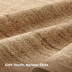 Bedsure 3x5 Printed Jute Rug for Living Room, Machine Washable Rugs, Jute-Look - Image 3