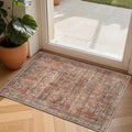 GENIMO 2x3 Area Rugs for Living Room, Machine Washable Non Slip Vintage Rugs by GENIMO