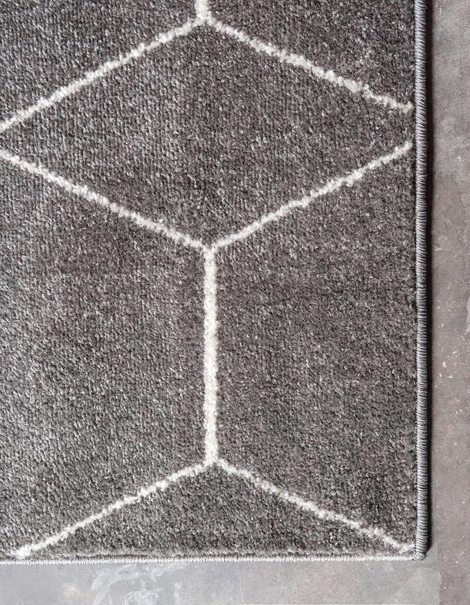 Unique Loom Trellis Frieze Collection Area Rug - Image 8