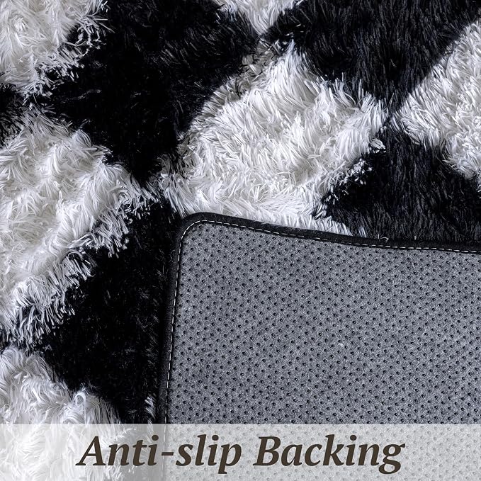 8x10 Area Rugs for Living Room Bedroom, Soft Fluffy Shaggy Bedside Rug - Image 9
