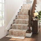 jinchan Kelda Runner Rug 3x8 Vintage Hallway Rug Washable Runner Retro Floor - Image 8