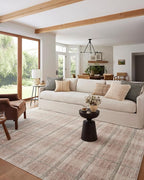 Loloi Angela Rose Ember Collection EMB-06 Clay/Mist 3'-6" x 5'-6" Accent Rug by Loloi