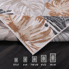 CAMILSON Indoor Outdoor Rug, Easy-Cleaning Non-Shedding Living Room, Garden and - Image 7
