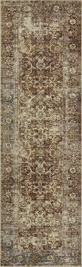 Loloi Magnolia Home by Joanna Gaines Sinclair Collection SIN-01 Rust/Lagoon - Image 8