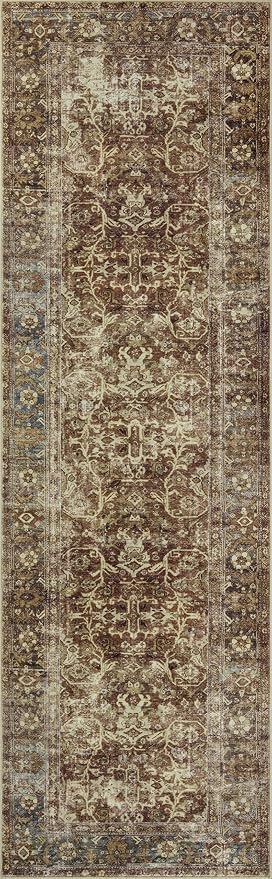 Loloi Magnolia Home by Joanna Gaines Sinclair Collection SIN-01 Rust/Lagoon - Image 9
