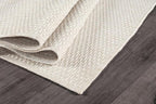 Easy Jute Rugs 5x7 White Color Living Room Indoor Outdoor Area Rug - Image 3