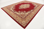 Unique Loom Reza Collection Traditional Persian Style Area Rug, 9 x 12 ft - Image 9