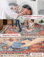 SERISSA Washable Boho Runner Rug - Image 2