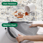 LUMI Washable Area Rug 5x8 for Living Room, Ultra Soft Stain Resistant Carpet - Image 7