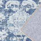 jinchan Hallway Runner Rug 3x7 Machine Washable Runner Rug Dark Blue Vintage - Image 6