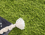 Unique Loom Solid Shag Collection Area Rug - Image 6