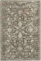 KILOCOCO Area Rug 3x5 Entryway Rug Washable Printed Vintage Floral Rubber - Image 9