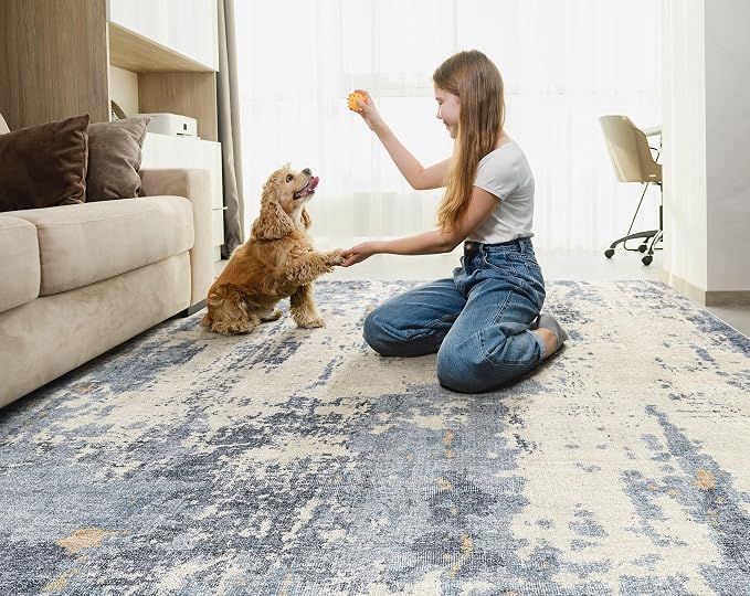 7x9 Area Rug Living Room Rugs - Image 6