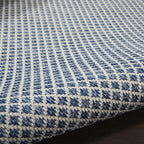 Nourison Home Courtyard Ivory Blue 5' x Round Area Rug - Image 9