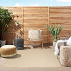 Nourison Home Courtyard Jute Ivory 4' x 6' Area Rug - Image 3