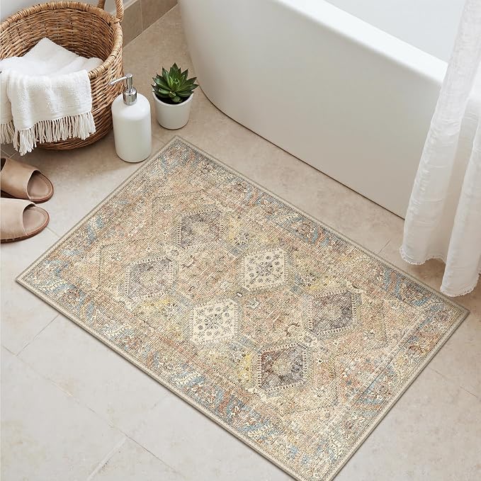 Bavni Clearance 2x3 Rugs for Entryway Indoor, Machine Washable Area Rug Non Slip - Image 3