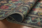 Loloi Rifle Paper Co. Rosa Collection RSA-01 Black 8'-4" x 11'-6" Area Rug - Image 8