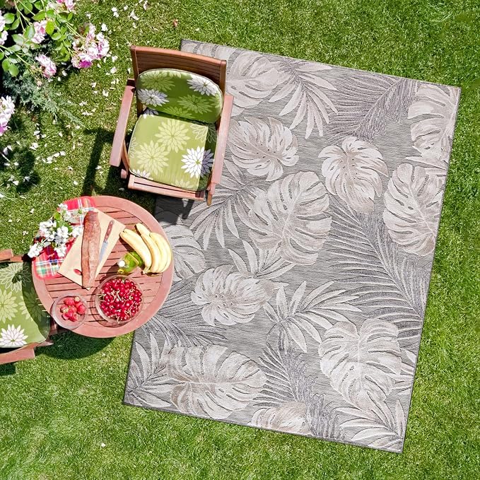 CAMILSON Indoor Outdoor Rug, Easy-Cleaning Non-Shedding Living Room, Garden and by CAMILSONIndoorOutdoorAreaRugs