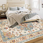 Enkor Area Soft Rugs 6x9 Washable Non Slip Boho Floor Rugs - Image 6