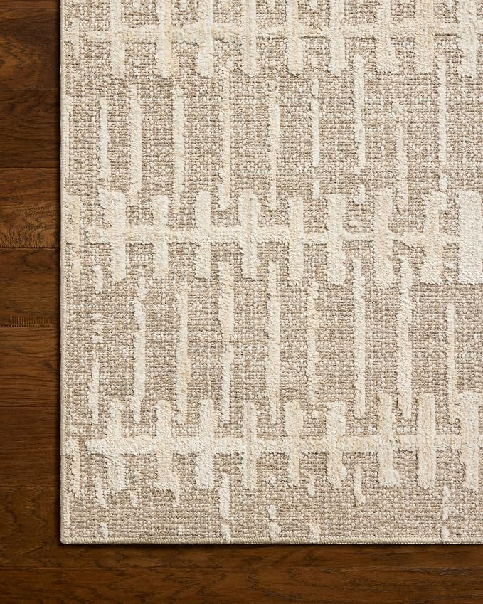 Loloi Amber Lewis Bexley Collection BEX-02 Taupe/Natural 2'-7" x 12'-0" Runner - Image 5